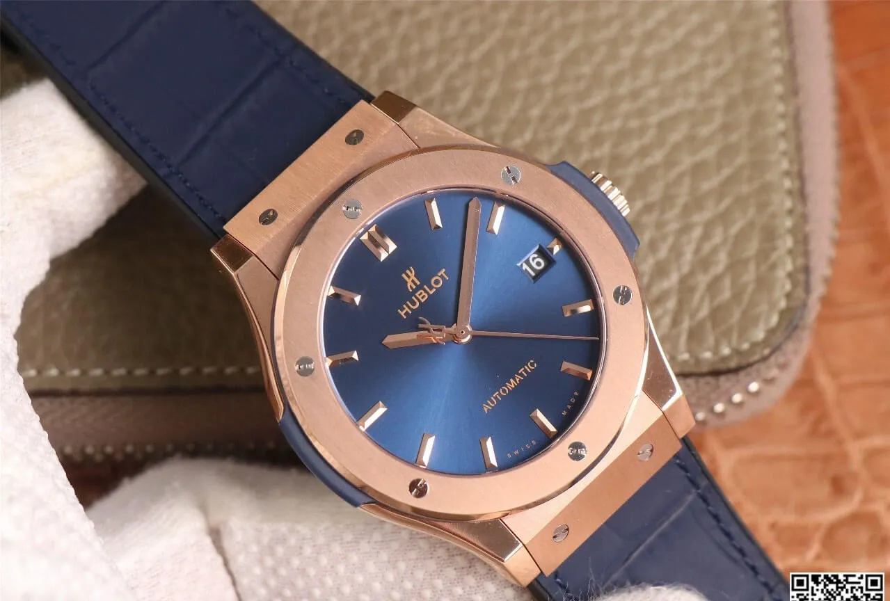 Hublot Classic Fusion 511.OX.7180.LR WWF Factory 1:1 Best Edition Replica Watch Blue Dial